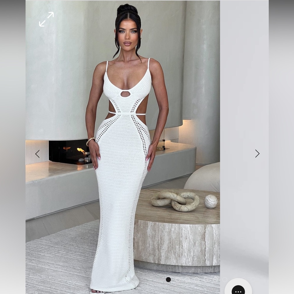Babyboo Fashion - JOSEFINA MAXI DRESS - WHITE